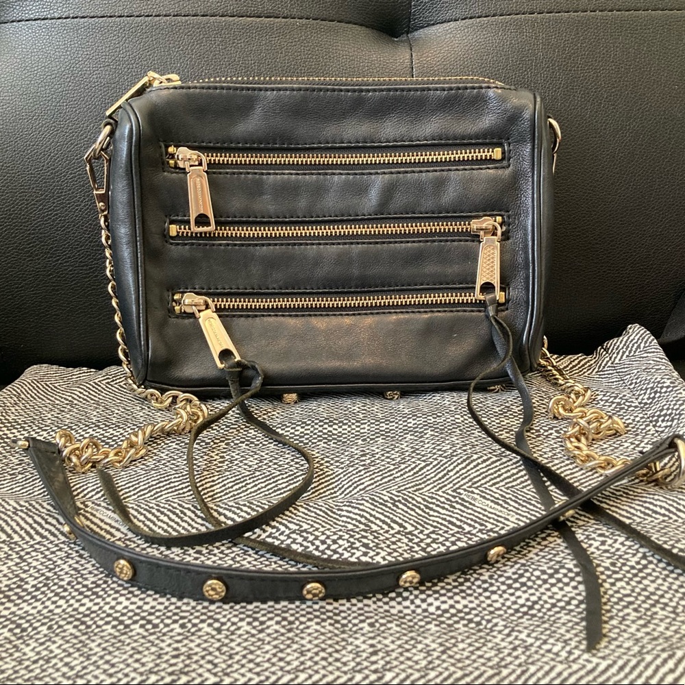 Rebecca Minkoff 5 Zip Crossbody Bag